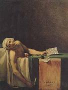 Jacques-Louis David The death of marat (mk02) china oil painting reproduction